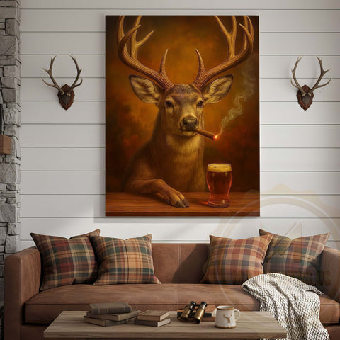 Hunting Canvas Wall Art