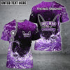 Maxcorners Fishing Personalized Name, Team Name Long Sleeve Shirt For Martin Vaughn