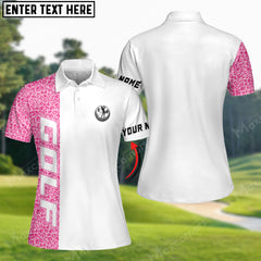 Maxcorners Women Polo Shirt Leopard Pattern Custom Colorful Option