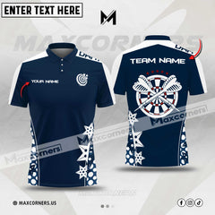 Maxcorners Darts Basic Color Options Custom Name, Team Name Unisex 3D Shirt