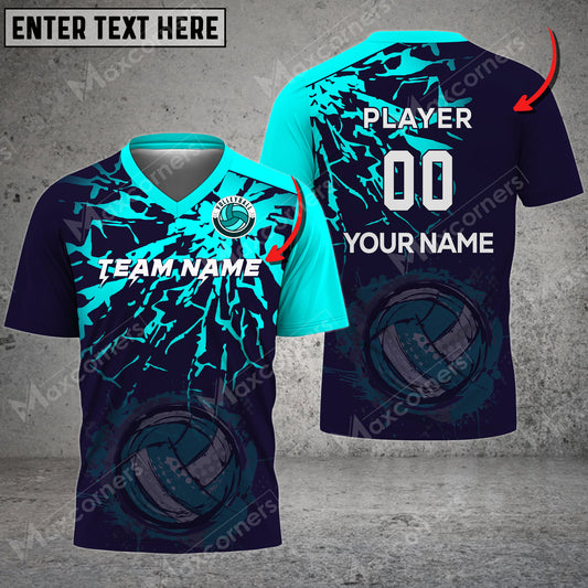 Maxcorners Volleyball  Color Options  V-neck T-Shirt