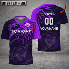 Maxcorners Volleyball  Color Options  V-neck T-Shirt