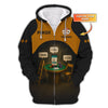 Maxcorners Personalized Name Poker Shirt, I Raise I Call I Fold Polos, Funny Poker T-Shirts For PlayersLM1009