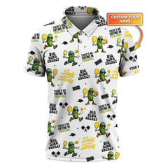 Maxcorners Let’s Play Pickleball Custom Tee – Dink and Drink Meme Shirt – Funny Pickleball Gift LM0509