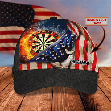 Maxcorners 3D Classic Cap Darts Personalized Name Cap 45 LM0402
