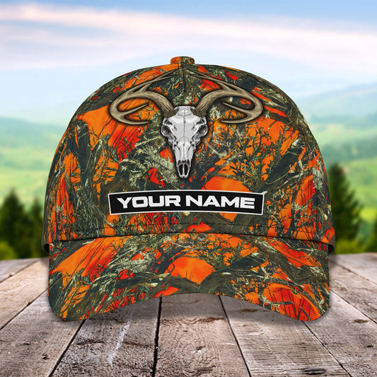 Maxcorners 3D Classic Cap Hunting Personalized Name Cap 31 LM0402