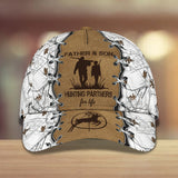 Maxcorners Father And Son Hunting Partners For Life Personalized Cap