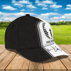 Maxcorners 3D Classic Cap Golf Personalized Name Cap LM0402