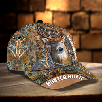 Maxcorners 3D Classic Cap Hunter Holic Personalized Name Cap LM0402