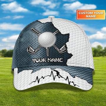 Maxcorners Personalized 3D Full Print Mens Golf Cap, Birthday Present To Golfer Friend, Gofler Boyfriend Gifts LM0402