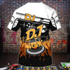 Maxcorners DJ Born To Be Personalized 3D All Over Printed Shirt