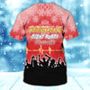 Maxcorners DJ Santa Personalized 3D All Over Printed Shirt