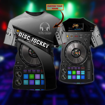 Maxcorners DJ Tab Personalized 3D All Over Printed Shirt