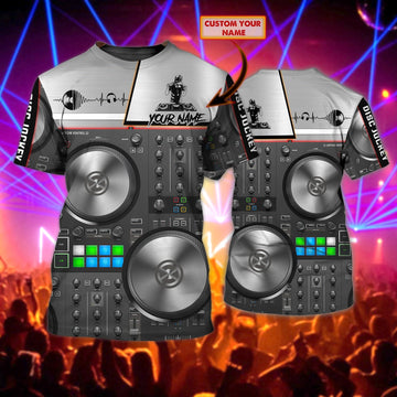 Maxcorners DJ X Personalized 3D All Over Printed Shirt