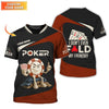 Maxcorners Custom Poker Shirts, Custom Poker Chips T Shirt, I Donâ€™t Fold My Laundry, Poker Gift for LoverLM1009