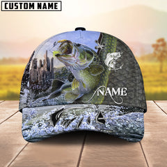 Maxcorners Personalized Bass Fishing Classic Cap