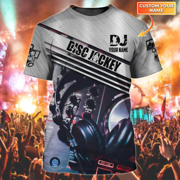 Maxcorners DJ Personalized 3D All Over Printed Shirt