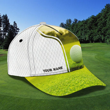 Maxcorners 3D Classic Cap Golf 1 Personalized Name Cap LM0402
