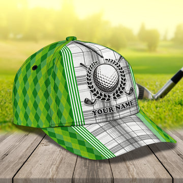 Maxcorners 3D Classic Cap Golf Personalized Name Cap 004 LM0402