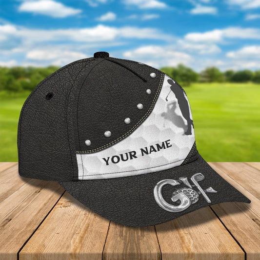 Maxcorners 3D Classic Cap Golf Personalized Name Cap 3 LM0402