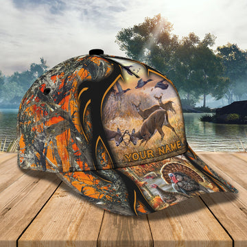 Maxcorners 3D Classic Cap Hunting 01 Personalized Name Cap LM0402