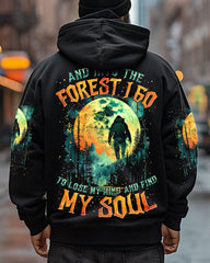 Maxcorners And Into The Forest I Go Bigfoot All Over Print LM1601