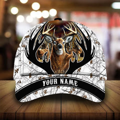 Maxcorners Perfect Deer Hunting Camo Pattern 3D Multicolor Personalized Cap