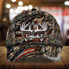 Maxcorners Unique Cracked Bow Deer Hunting Camo Pattern 3D Multicolor Personalized Cap