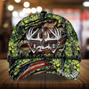 Maxcorners Unique Cracked Bow Deer Hunting Camo Pattern 3D Multicolor Personalized Cap