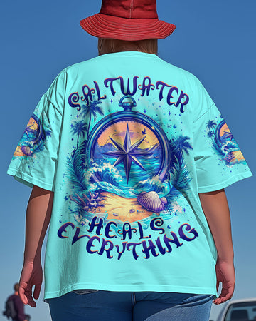Maxcorners Saltwater Heals Everything Compass All Over Print LM1501