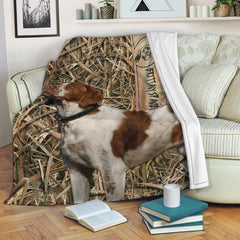 Maxcorners Brittany Spaniel Blanket, Brittany Spaniel Dog Hunting Sherpa Fleece Blanket, Soft Cozy Plush Throw Blanket

 LM1711