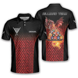 Maxcorners Dragon Billiard Personalized Name Unisex Shirt