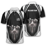 Maxcorners Rack Em Up Billiard Personalized Name Unisex Shirt