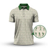 Maxcorners Golf Pattern Polos, Gofl Gift For Men's, Crazy Golf Shirts For Golfers