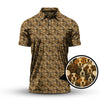 Maxcorners Pointer Golf Polos For Men, Pattern Golf Shirt, Dog Golf Shirt, Golf Gift For Golfers