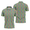 Maxcorners St Patrick's Day Lucky Charms Green Golf Shirt, Cute Golf Outfit, Polo Shirts For Men, Golf Shirts For Men