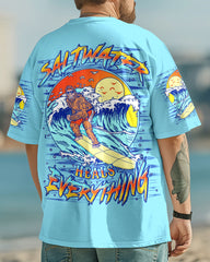 Maxcorners Saltwater Heals Everything Bigfoot All Over Print LM1601