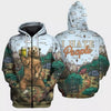 Maxcorners Camping Bear Beer I Hate People Shirt All Over Print 3D