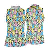 Maxcorners Pastel Easter Bunny Leopard Print Polo Shirt, Women’s Golf Apparel, Hawaiian Golf Shirt, Printed Golf Shirt LM1507