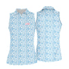 Maxcorners Blue Girl Dad All Over Print Golf Polo Shirt, Golf Polo For Women, Ladies Golf Shirt LM1507