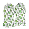 Maxcorners Green Cocktail Splash Pattern Golf Shirt, Ladies Golf Top, Hawaiian Golf Shirt, Women’s Golf Apparel LM1507