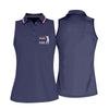 Maxcorners Navy Best Papa By Par Embroidered Golf Polo Shirt, Women’s Golf Polo, Golf Shirts For Women LM1507