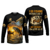 Maxcorners I Go Fishing Because I Like It SPF Shirt, Fisherman Outfit, Mens Casual Shirts