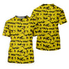 Maxcorners Yellow Sunglasses Rubber Duck Hawaiian Golf Shirt, Hawaiian Golf Shirt, Golf Tops For Women, Printed Golf Shirt LM1507
