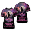 Maxcorners Bigfoot Saw Me Fishing But Nobody Believes Him Funny Fishing Shirt, SPF Shirt For Men