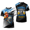 Maxcorners Fishing Solves Most Of My Problems Beer Solves The Rest Funny Fishing Shirt, SPF Shirt For Men, Gift For Fisherman