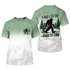 Maxcorners A Dad Like Me Is Hard To Find Bigfoot Fishing Shirt, Custom Name Bass Shirt, Fishing UPF Shirts, Funny Fishing Shirt