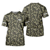 Maxcorners Camo Fishing Shirt for Men, Long Sleeve UPF Performance Fishing Shirt, Outdoor Angler Shirt