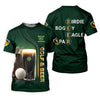 Maxcorners Birdie Bogey Eagle Par Golf And Beer St Patrick's Day Green Women's Golf Tops, Ladies Golf Polos