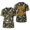 Maxcorners Professional Master Baiter Fishing UPF Shirts, Camo Fishing Shirt, Presents For Fishermen